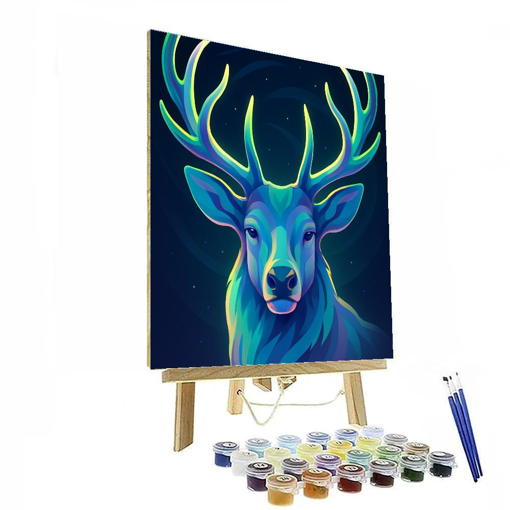 Aurora Crowned Elk Paint by numbers kits