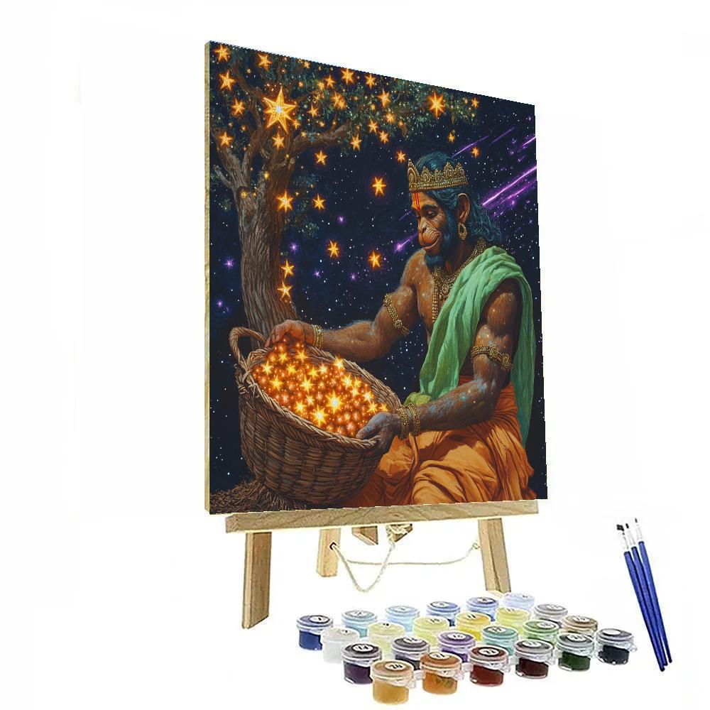 Hanuman Star Orchard Harvest DIY paint by numbers