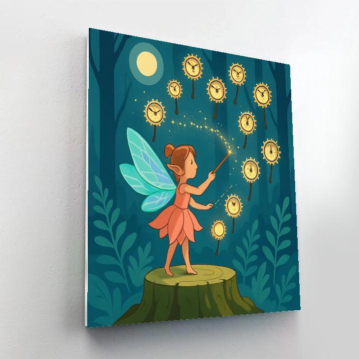 Clockwork Lullaby With Fairy Conductor Number painting