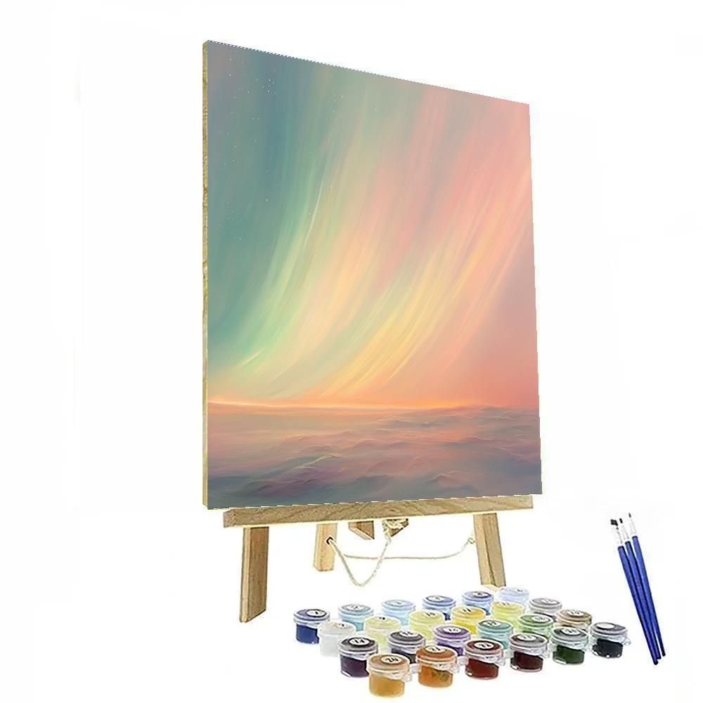 Edgar Degas Inspired Aurora Rehearsal Of Light paint by numbers