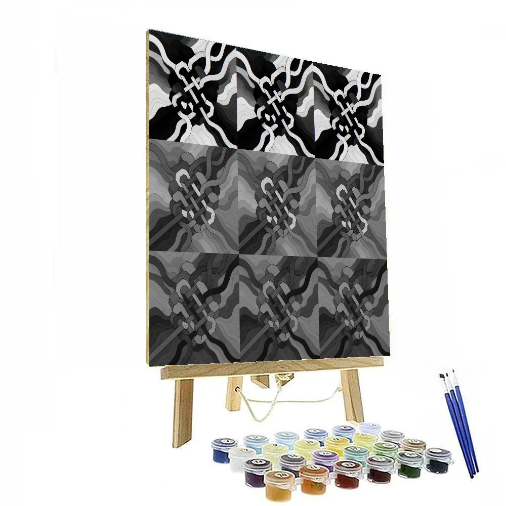 Prismatic Loom In Abstract paint by numbers