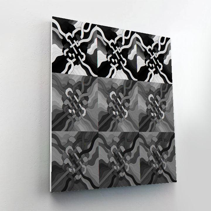 Prismatic Loom In Abstract paint by numbers