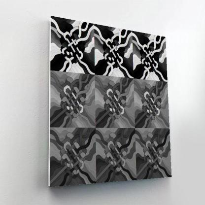 Prismatic Loom In Abstract paint by numbers