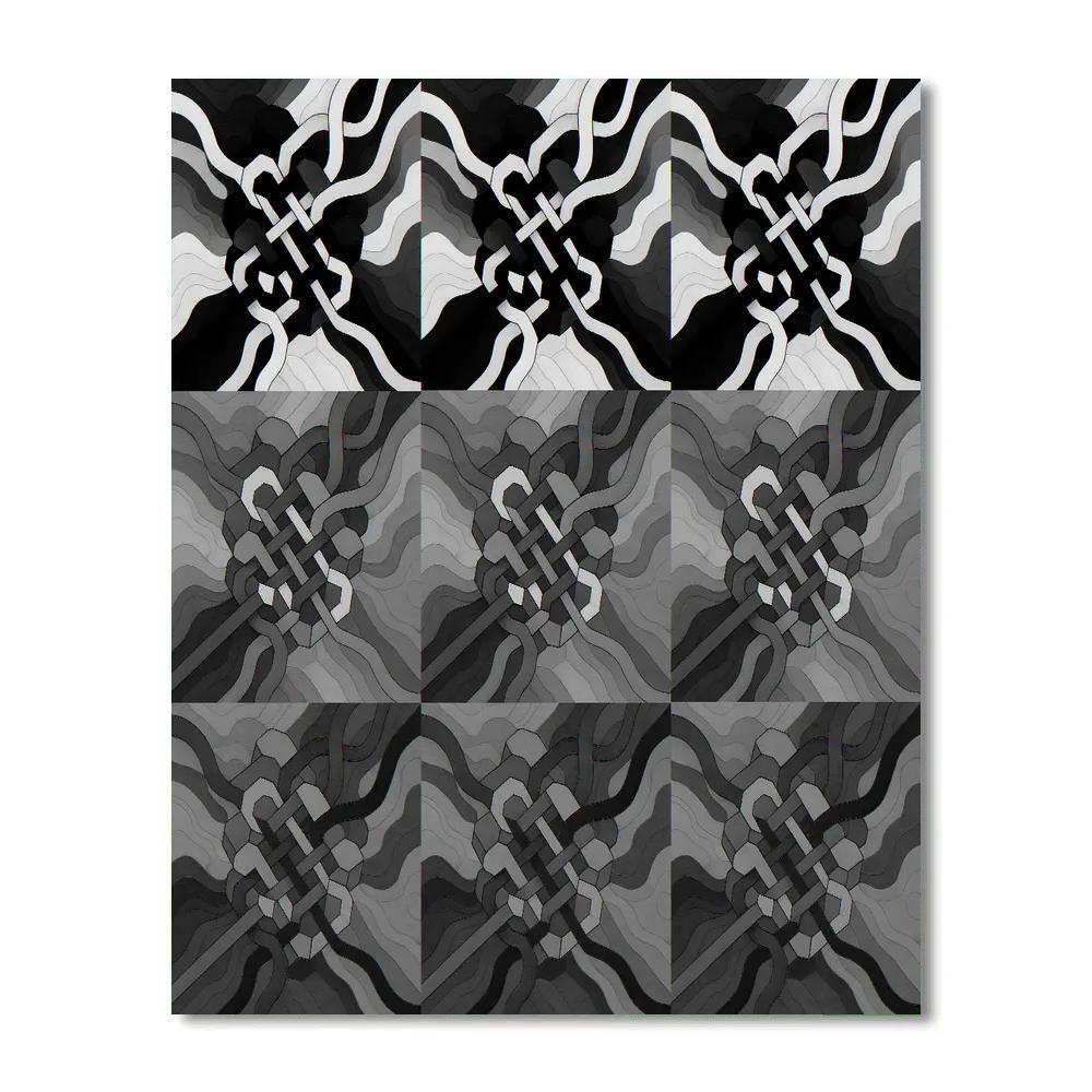 Prismatic Loom In Abstract paint by numbers