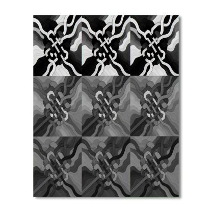 Prismatic Loom In Abstract paint by numbers