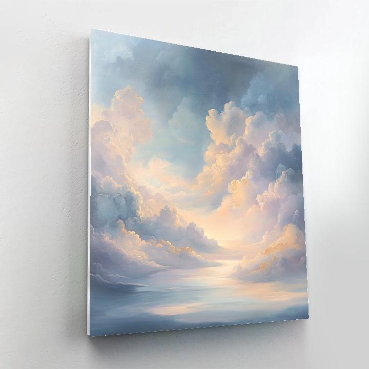 Edgar Degas Inspired Time Dilation Cloud Waltz Paint by numbers kits