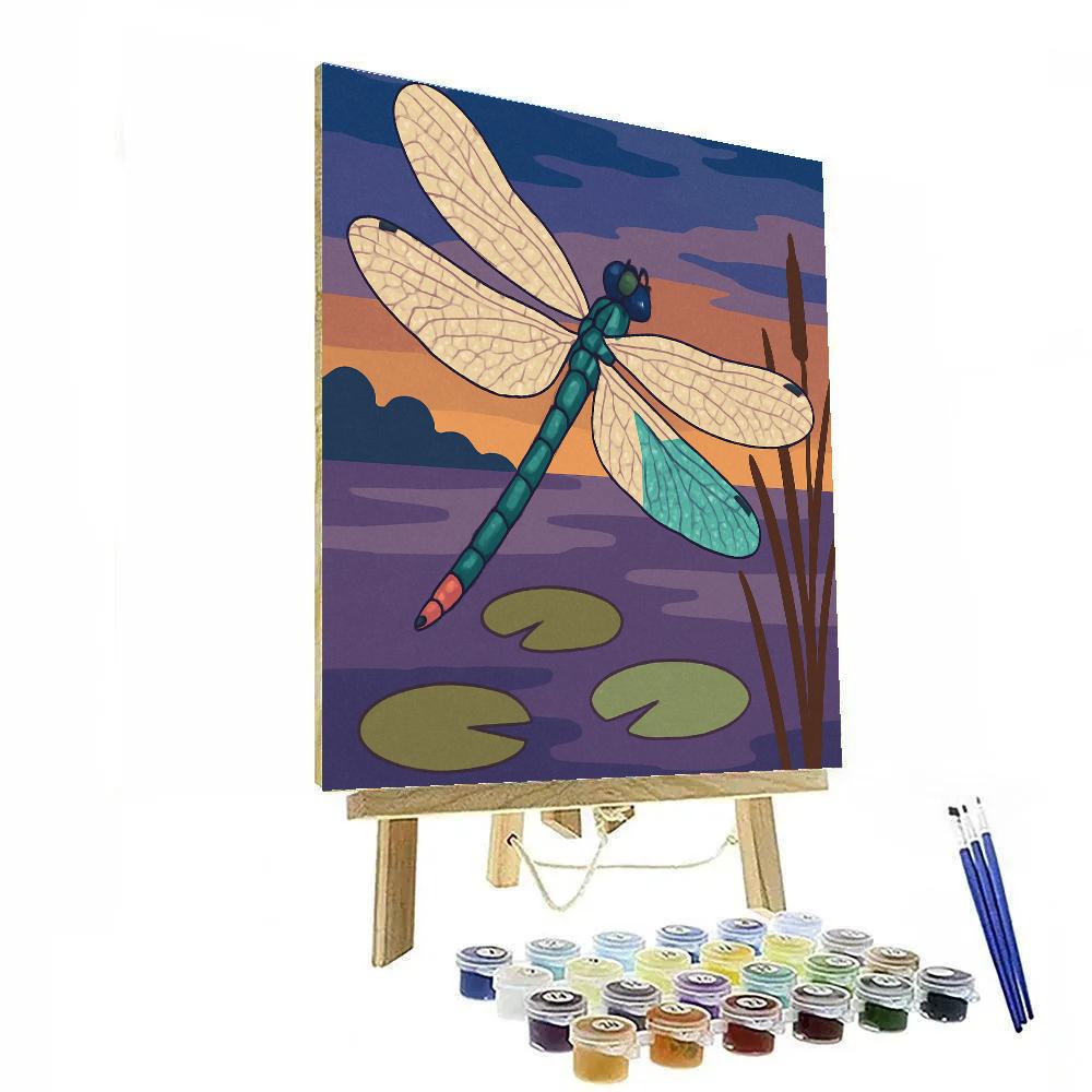 Marshlight Dragonfly Drift paint by color