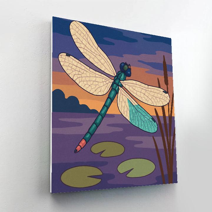 Marshlight Dragonfly Drift paint by color