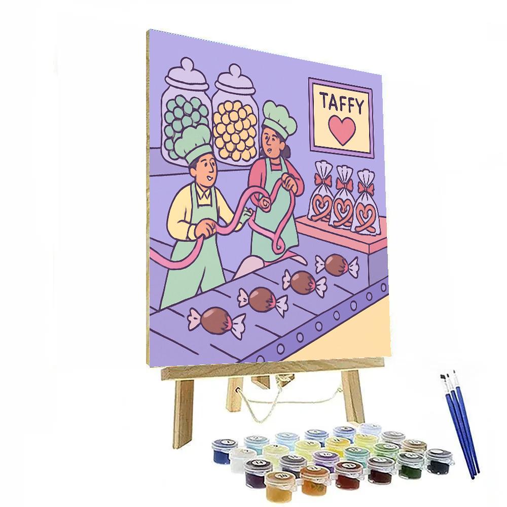 Candy Workshop Valentines Day Edition Paint by numbers kits