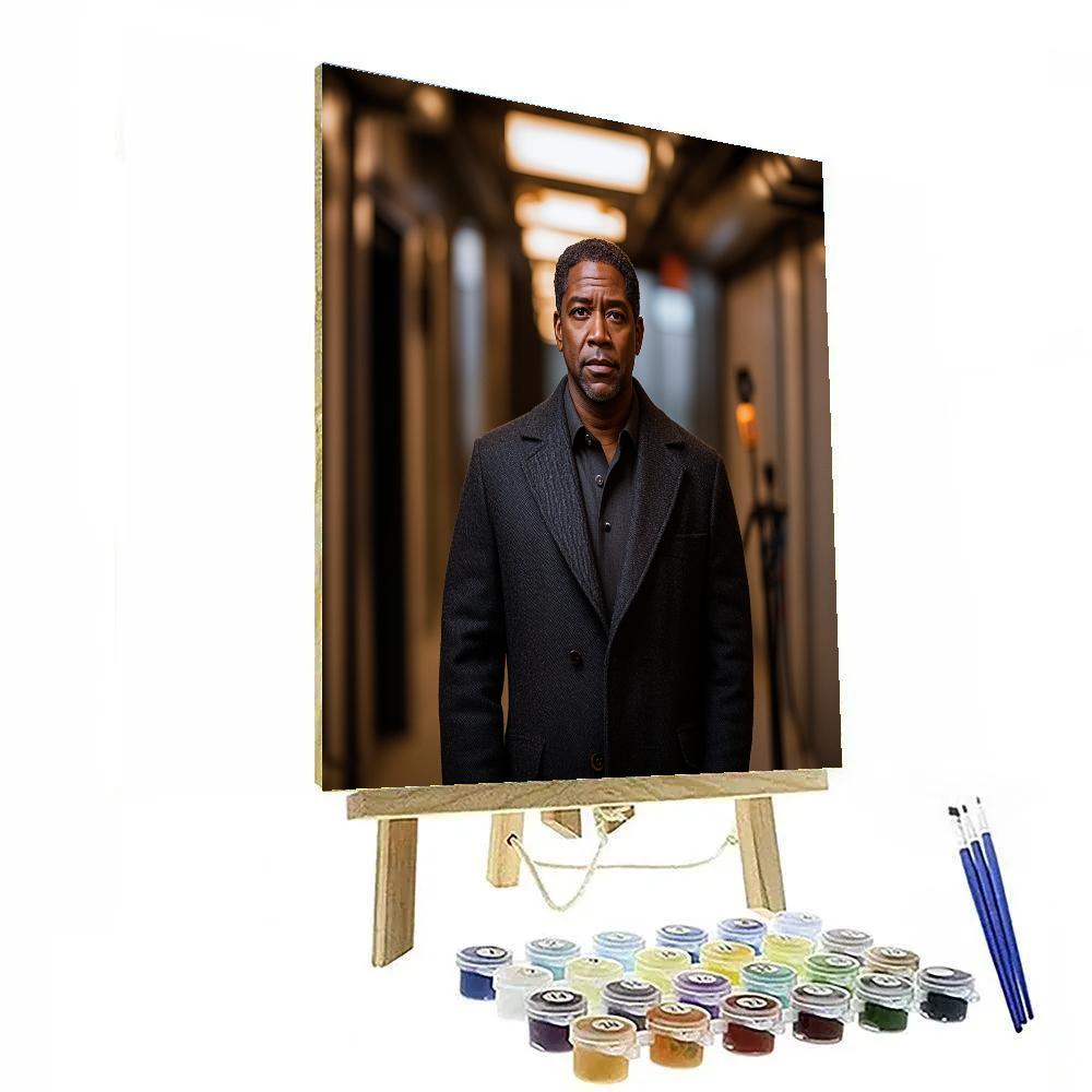 Denzel Washington: Gravity Of A Quiet Commander paint by number