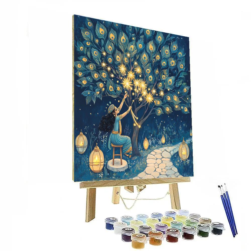 Krishna Star Orchard Harvest Numbered painting kits