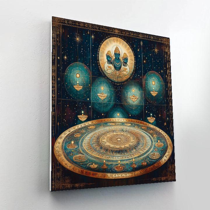 Brahma Mandala Of New Worlds DIY paint by numbers