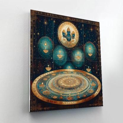 Brahma Mandala Of New Worlds DIY paint by numbers