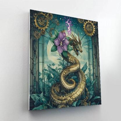 Clockwork Orchid Dragon Covenant DIY paint by numbers