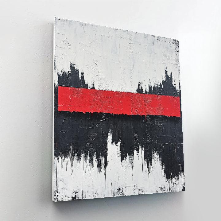 Banksy Inspired Algorithmic Silence paint by number