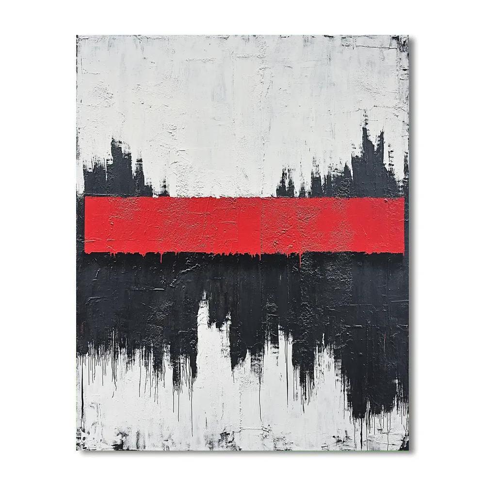 Banksy Inspired Algorithmic Silence paint by number