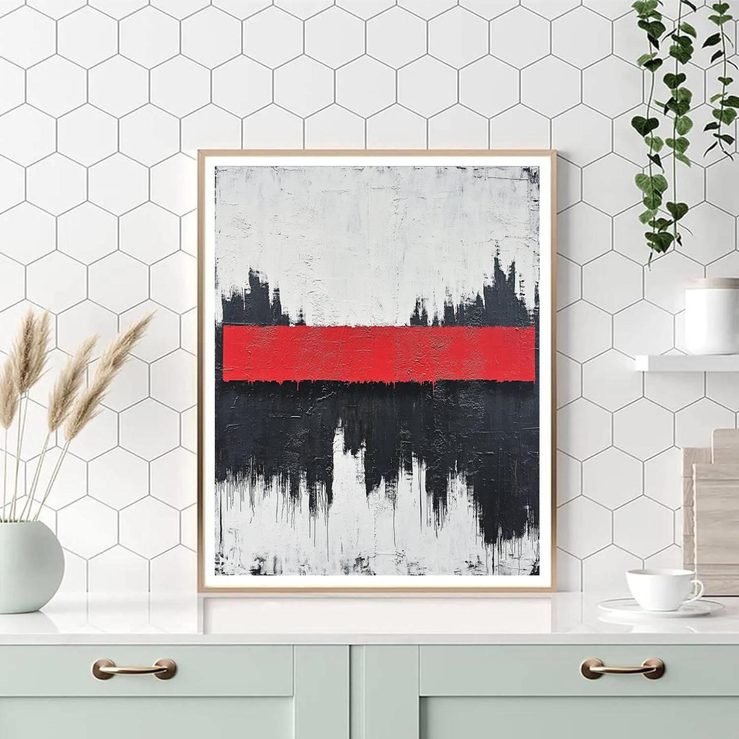 Banksy Inspired Algorithmic Silence paint by number