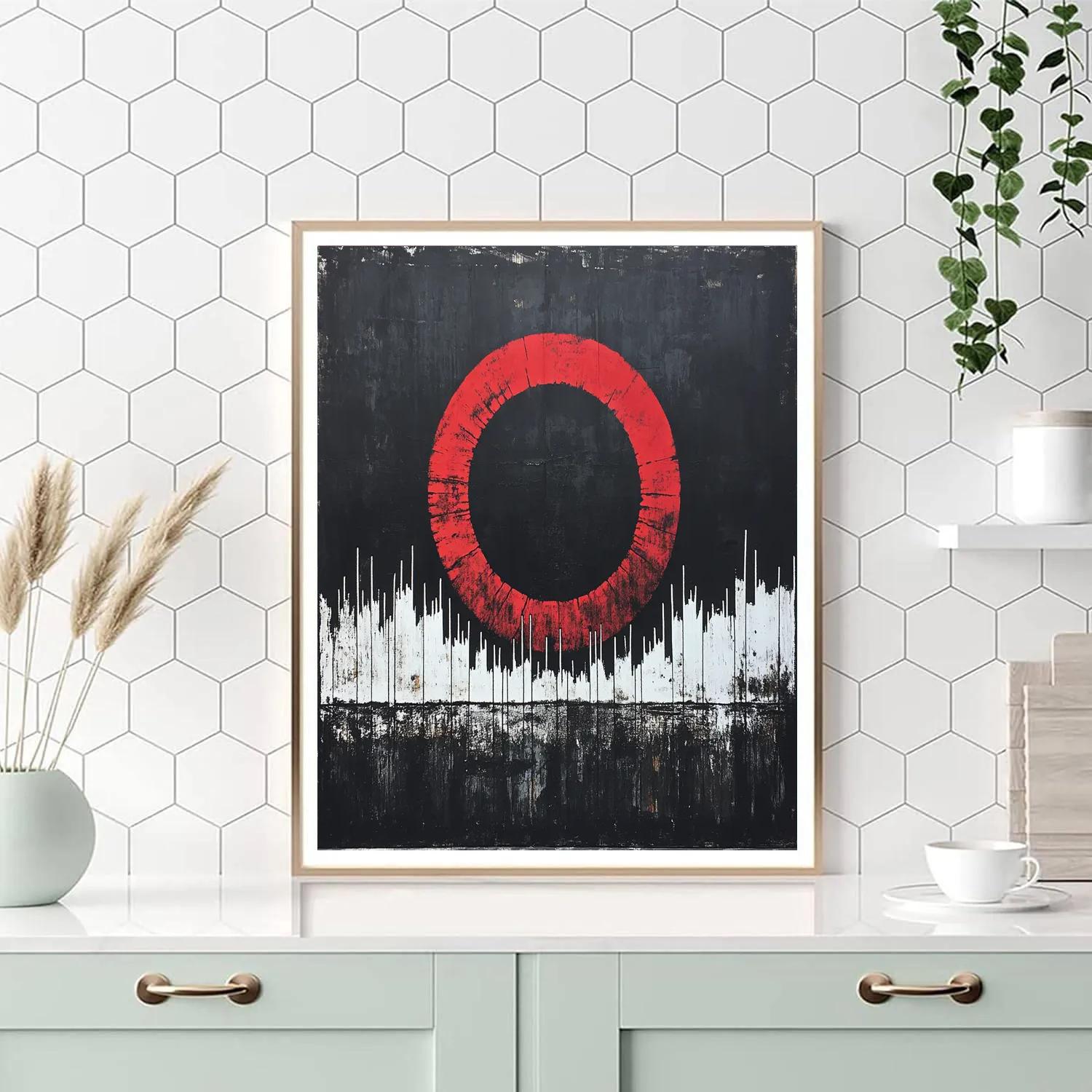 Banksy Inspired Carbon Eclipse Manifesto paint by number