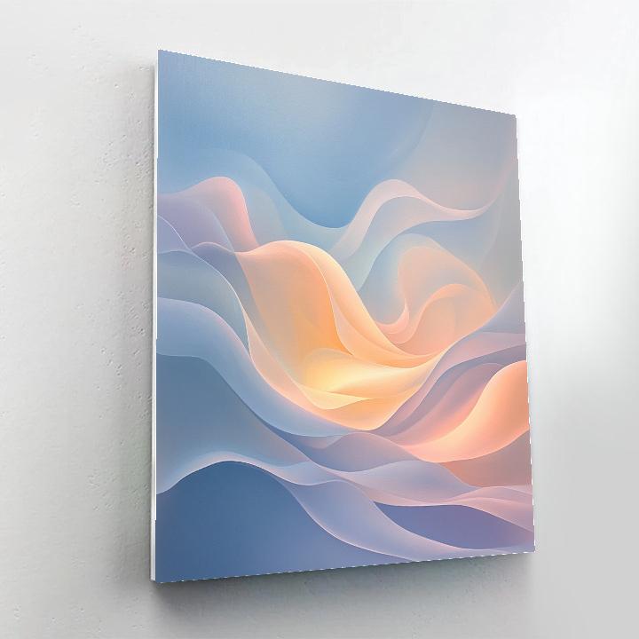 Edgar Degas Inspired Aurora Reverie Currents paint by number