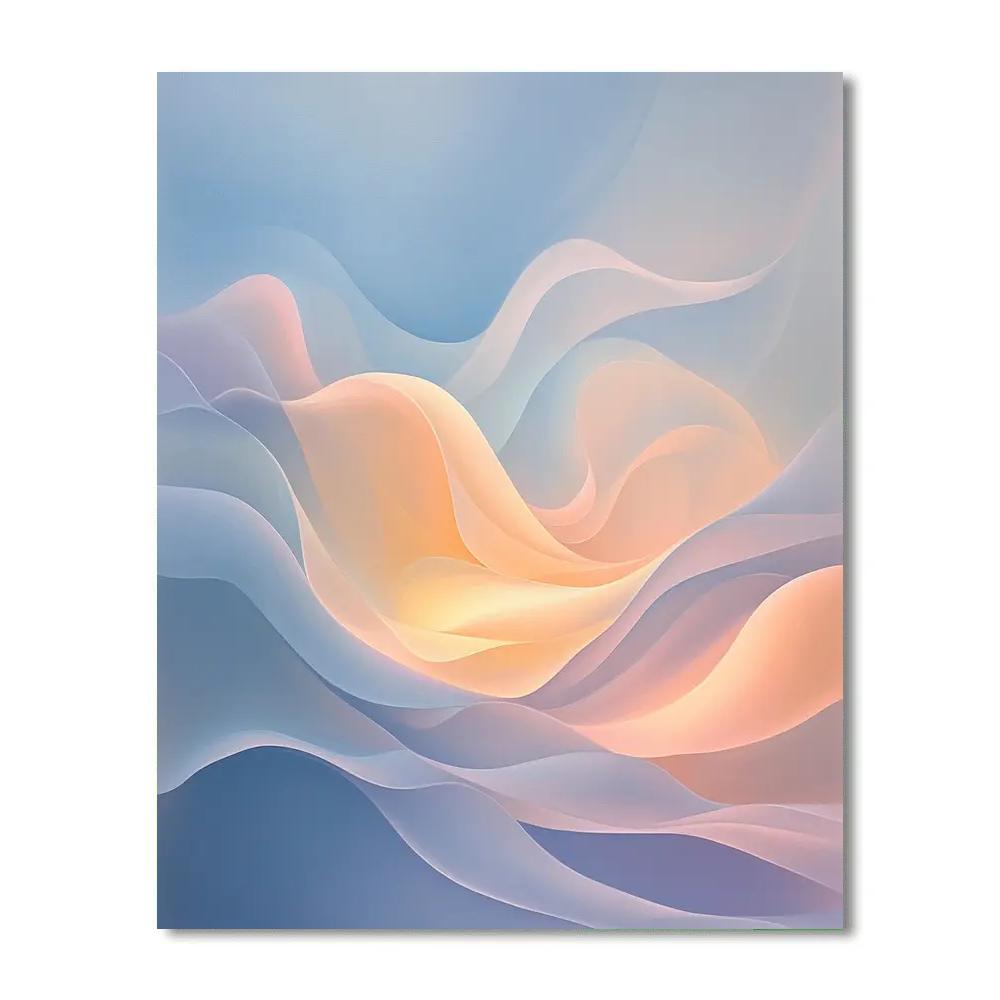 Edgar Degas Inspired Aurora Reverie Currents paint by number