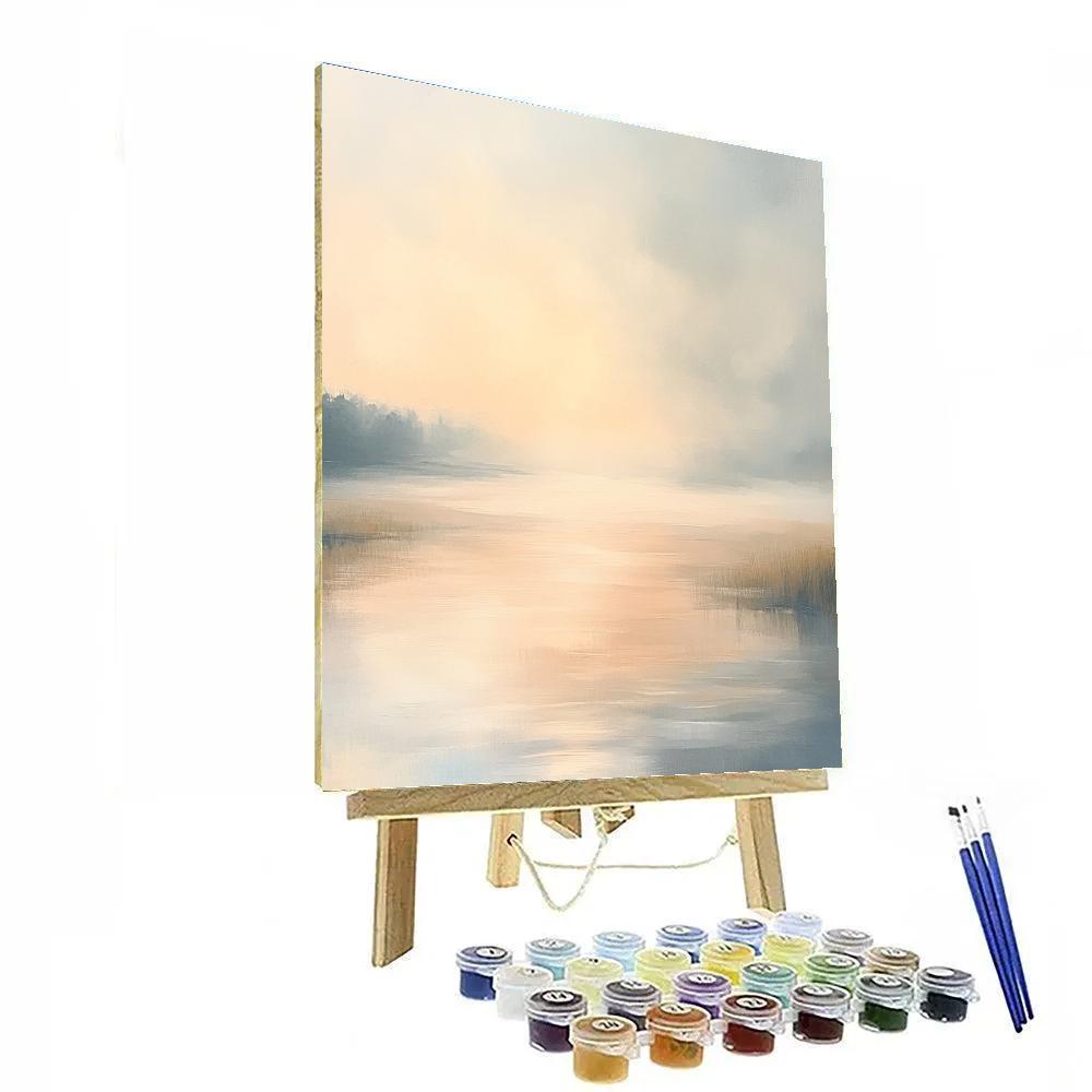 Edgar Degas Inspired Tidal Mist Palimpsest Painting by numbers kit