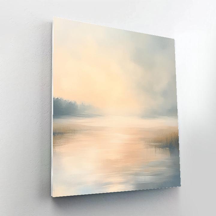 Edgar Degas Inspired Tidal Mist Palimpsest Painting by numbers kit