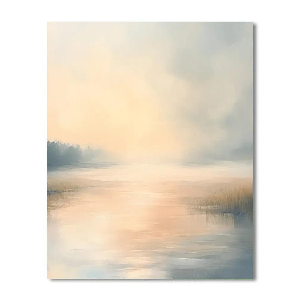 Edgar Degas Inspired Tidal Mist Palimpsest Painting by numbers kit