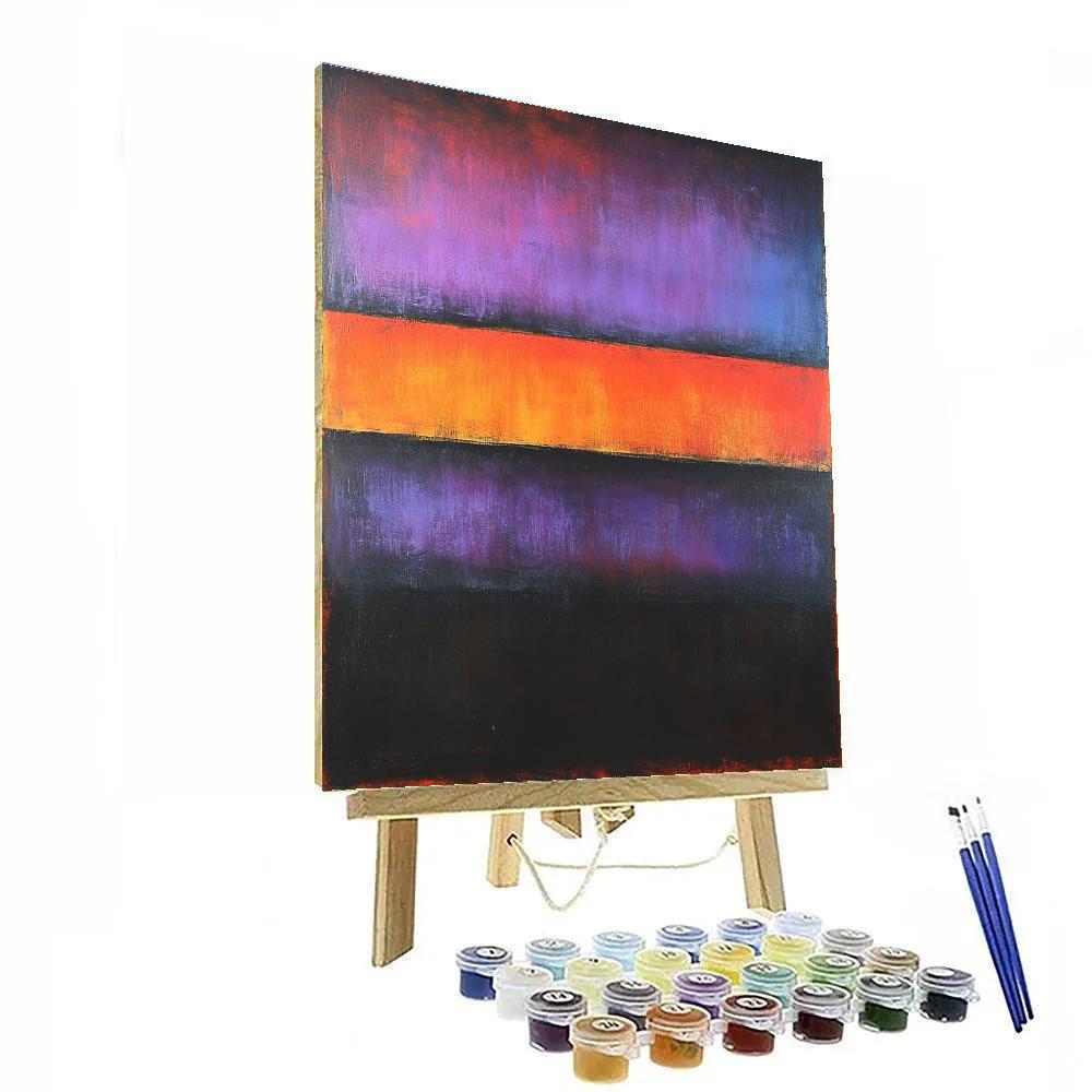 Mark Rothko Inspired Event Horizon Lullaby DIY paint by numbers