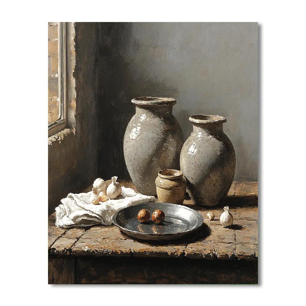 Diego Velázquez Inspired Silvery Larder Eclipse paint by color