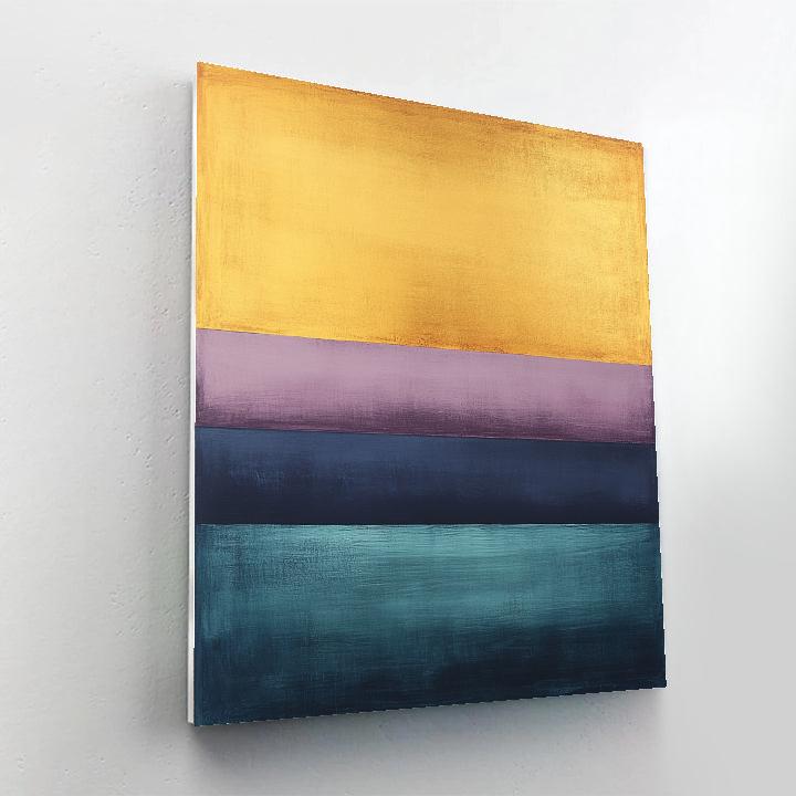 Mark Rothko Inspired Solstice Afterimage Drift Numbered painting kits