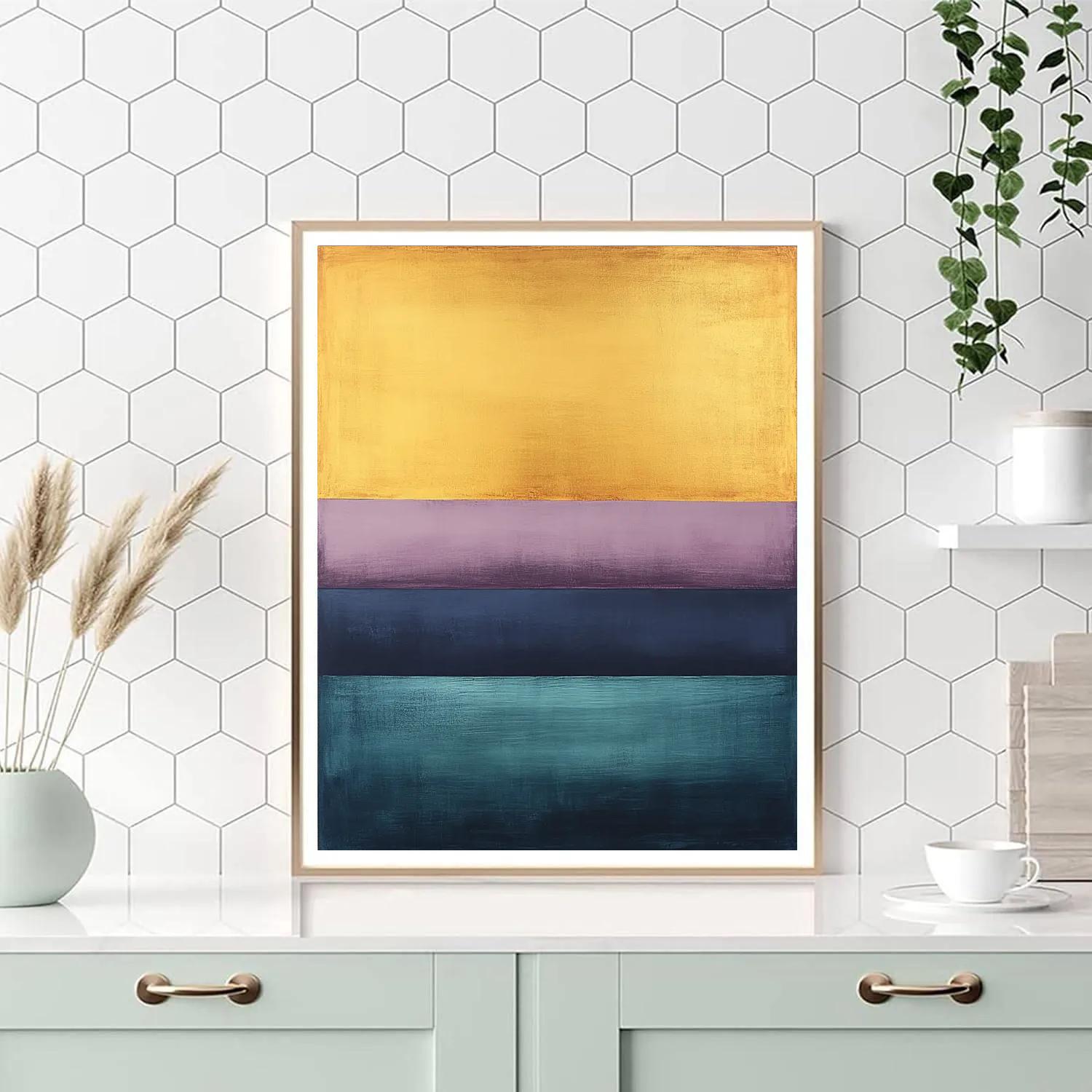 Mark Rothko Inspired Solstice Afterimage Drift Numbered painting kits