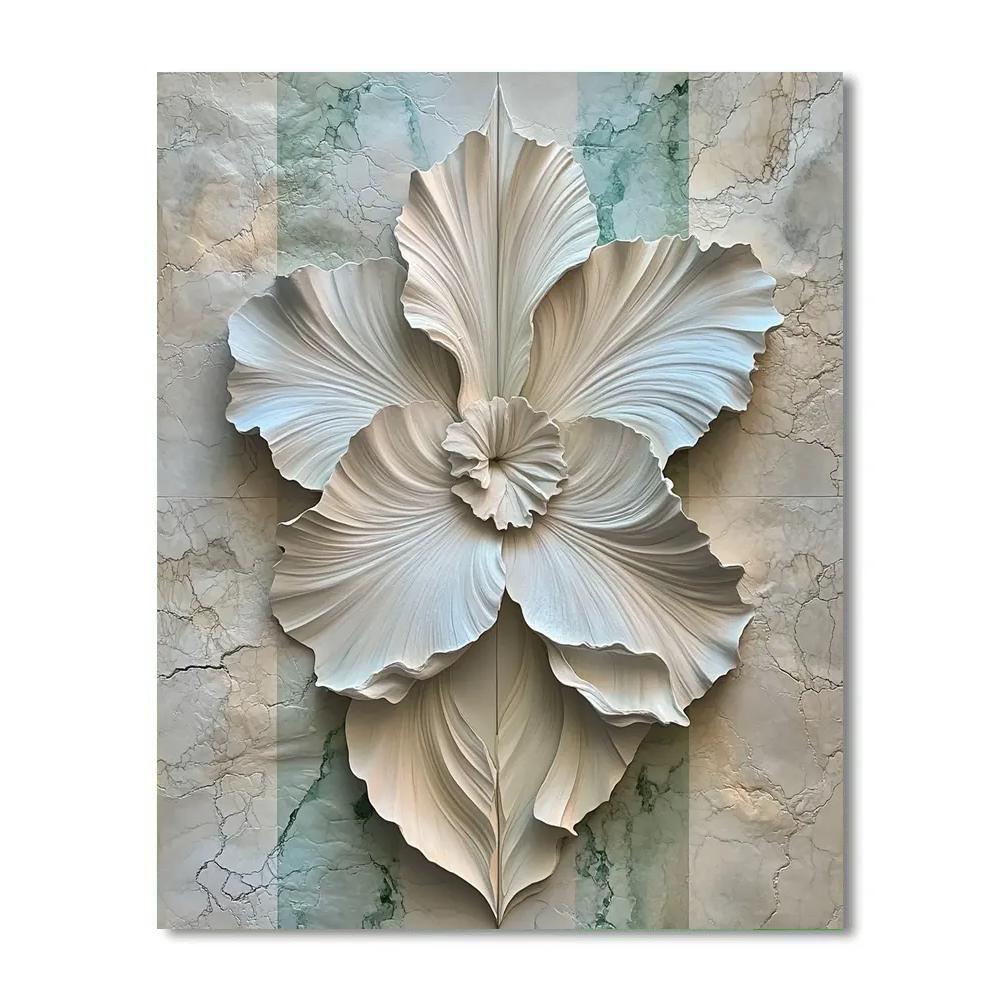 Michelangelo Inspired Nebula Iris Orchid Paint by numbers kits