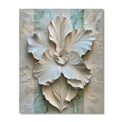 Michelangelo Inspired Nebula Iris Orchid Paint by numbers kits