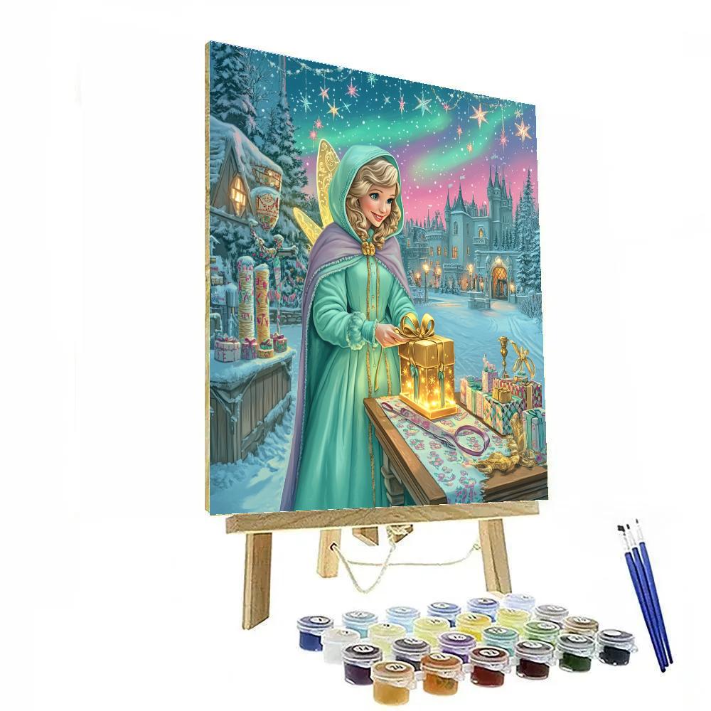 Aurora Castle Gift Wrap Workshop DIY paint by numbers