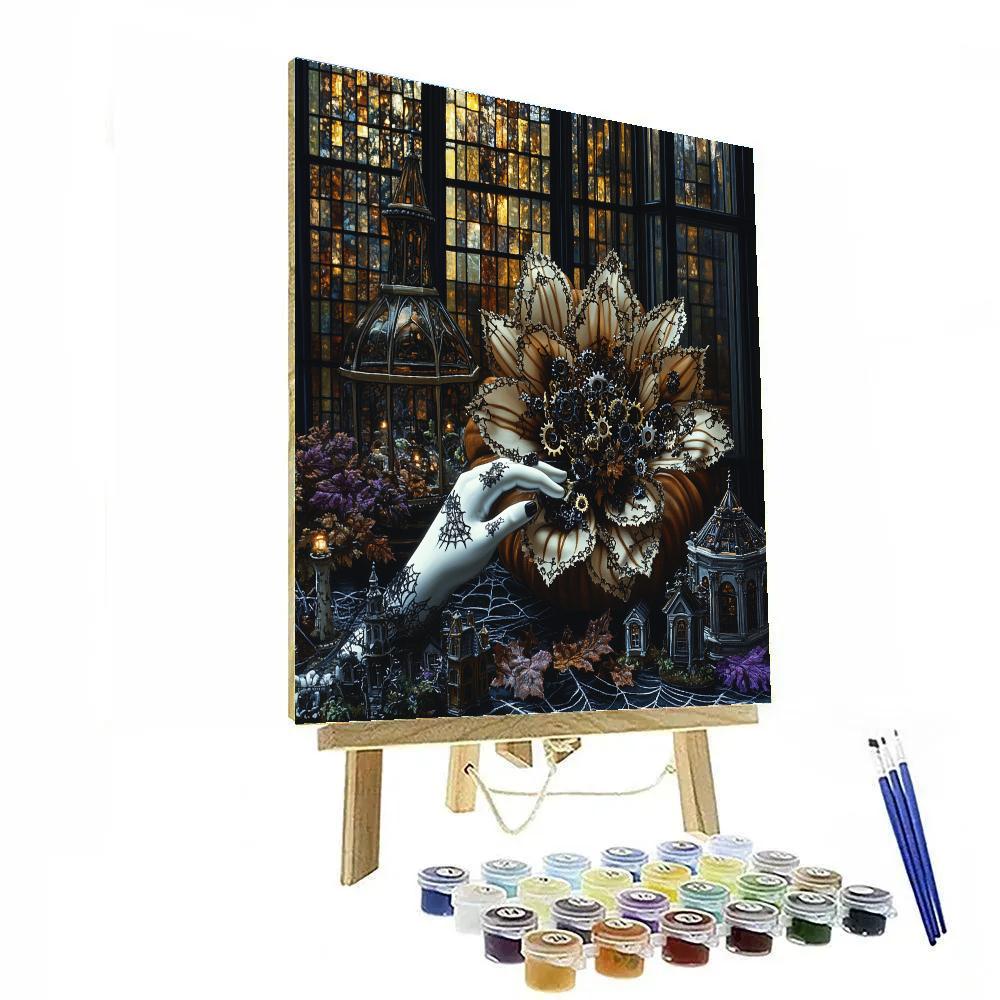 Clockwork Garden Spooky Still Life Paint by numbers kits