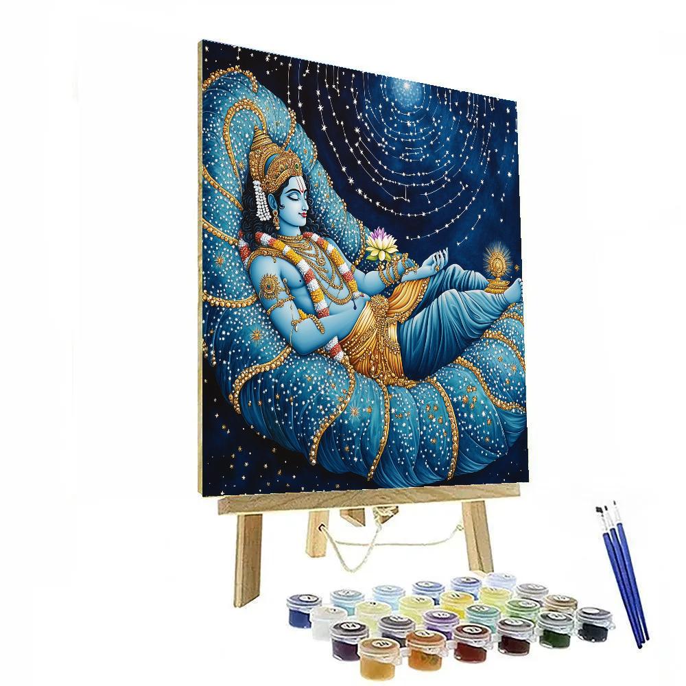 Ananta Shesha Constellation Coil Numbered painting kits