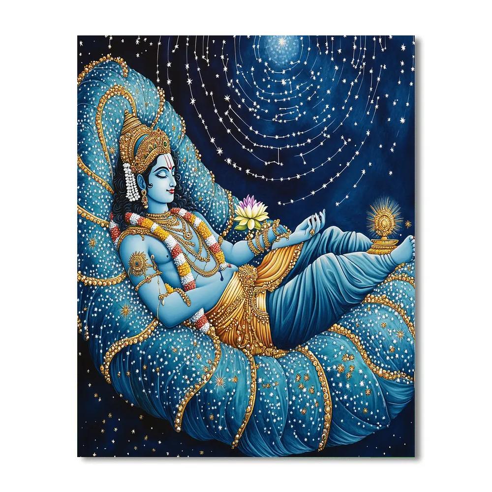 Ananta Shesha Constellation Coil Numbered painting kits