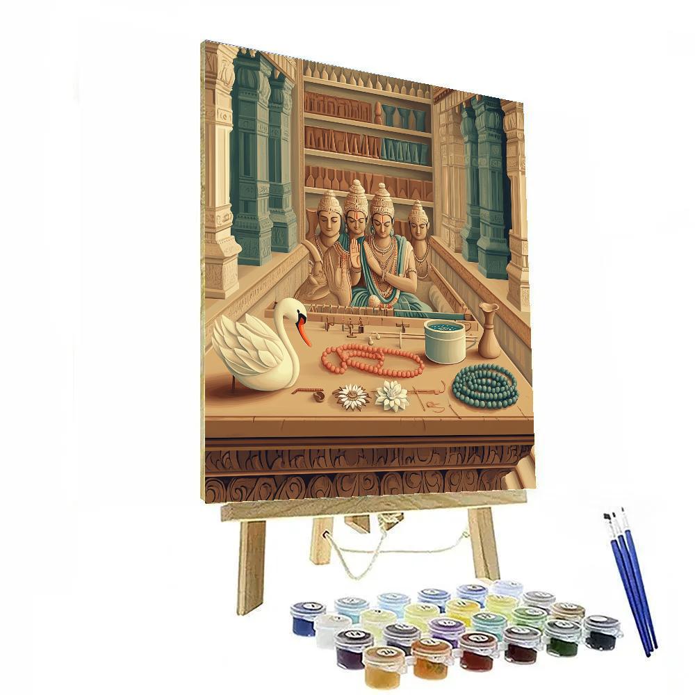 Brahma Workshop Of Sacred Instruments paint by number