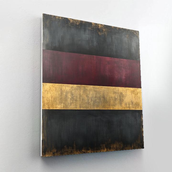 Mark Rothko Inspired Eclipse Afterglow paint by color