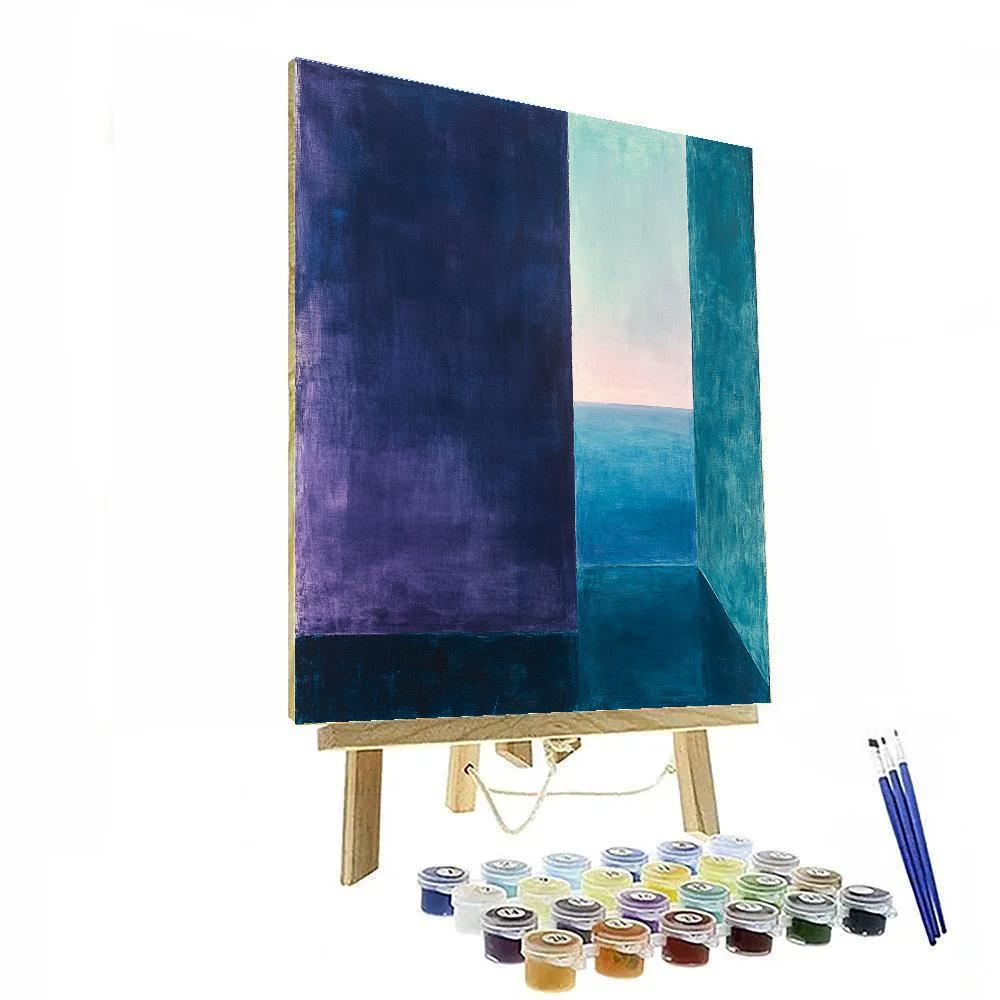 Mark Rothko Inspired Boreal Memory Gradient paint by color