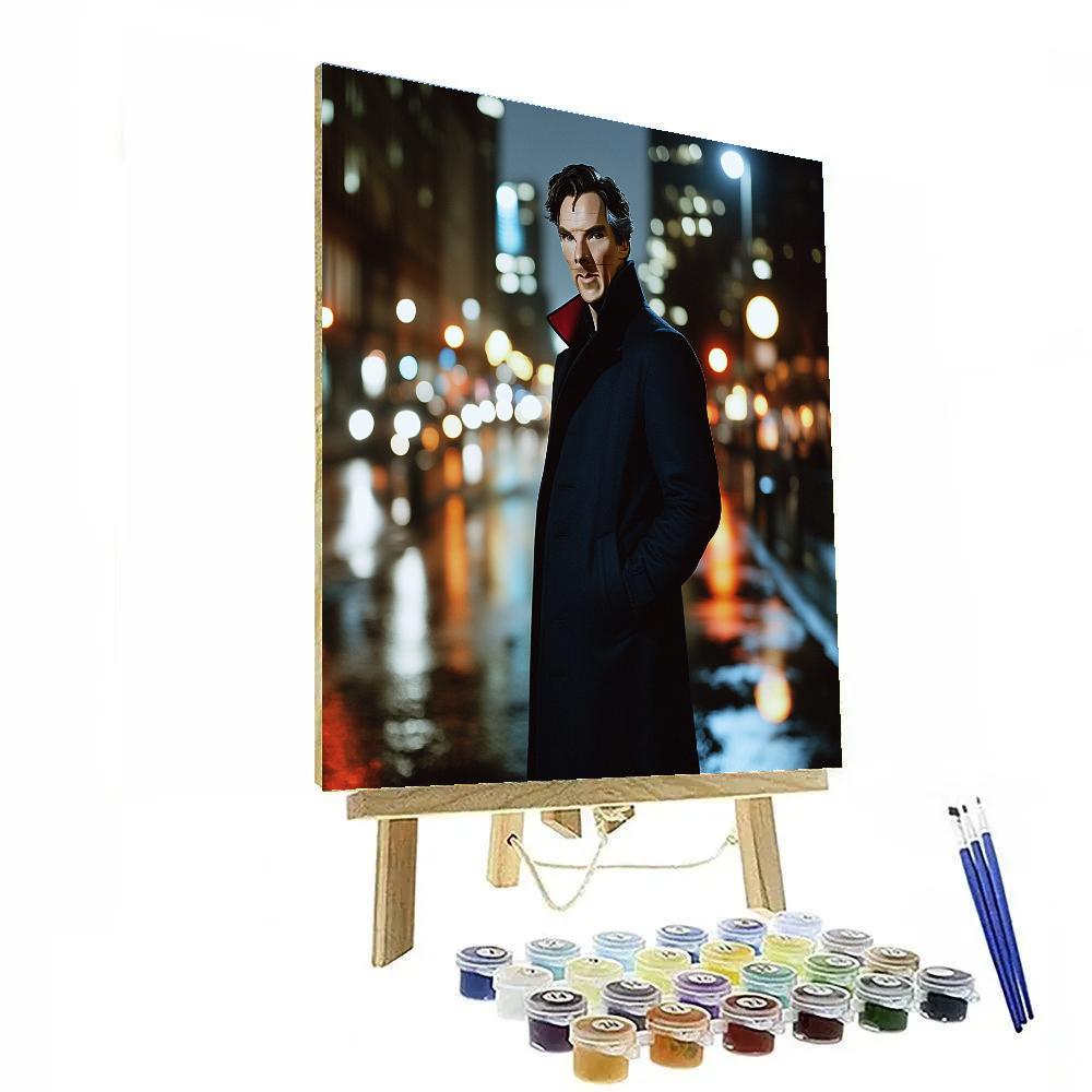 Benedict Cumberbatch: The Sorcerer Of Folded Realities painting number kit