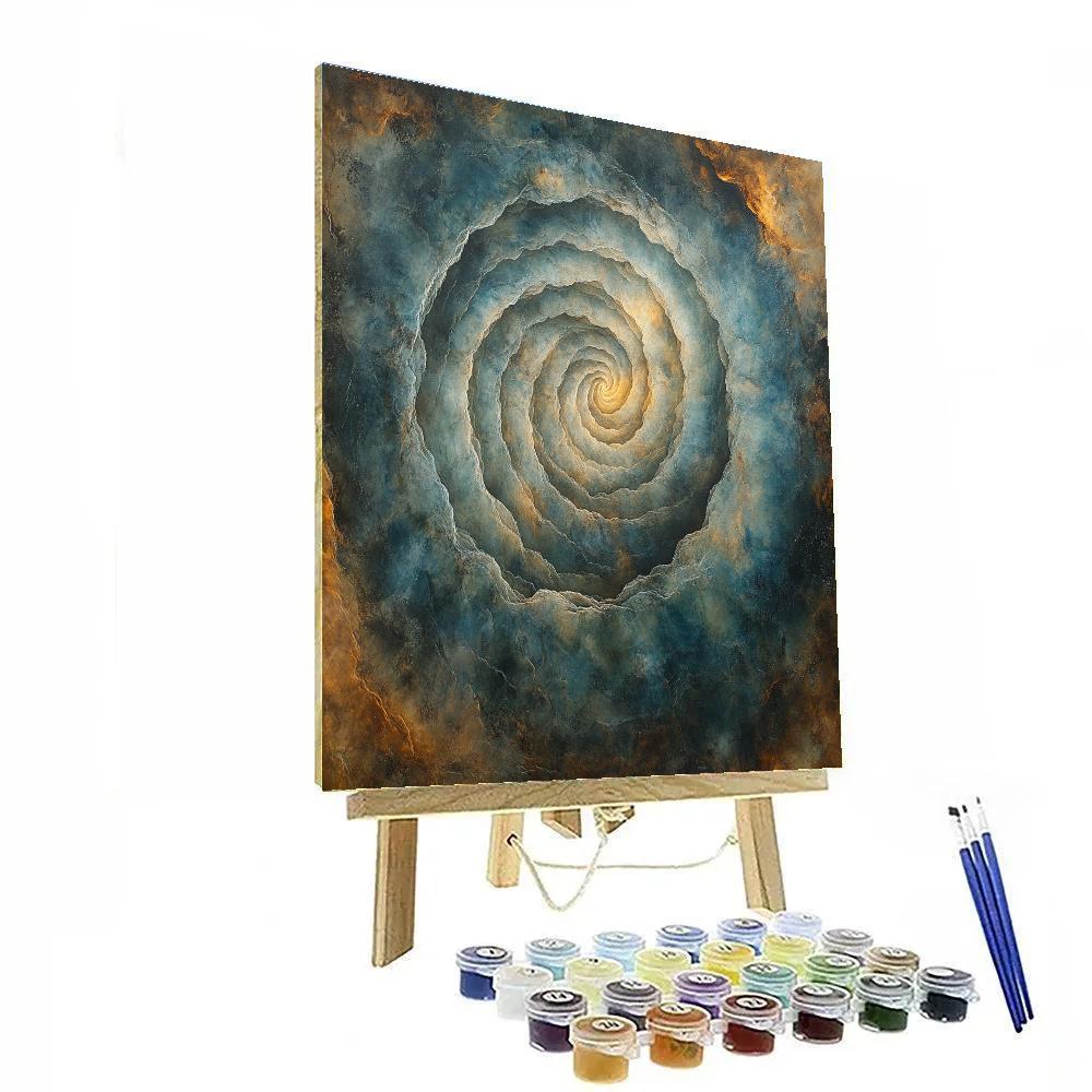 Michelangelo Inspired Nebula Torsion Numbered painting kits