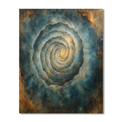Michelangelo Inspired Nebula Torsion Numbered painting kits
