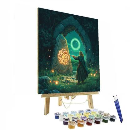 Hollow Hill Oath In Celtic Twilight Paint by numbers kits