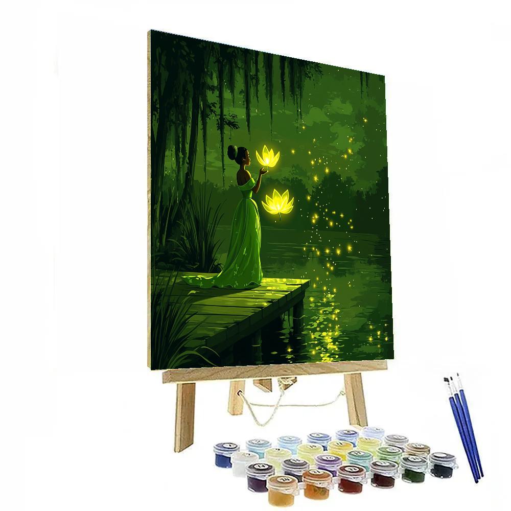 Tiana Firefly Bayou Celebration paint by color