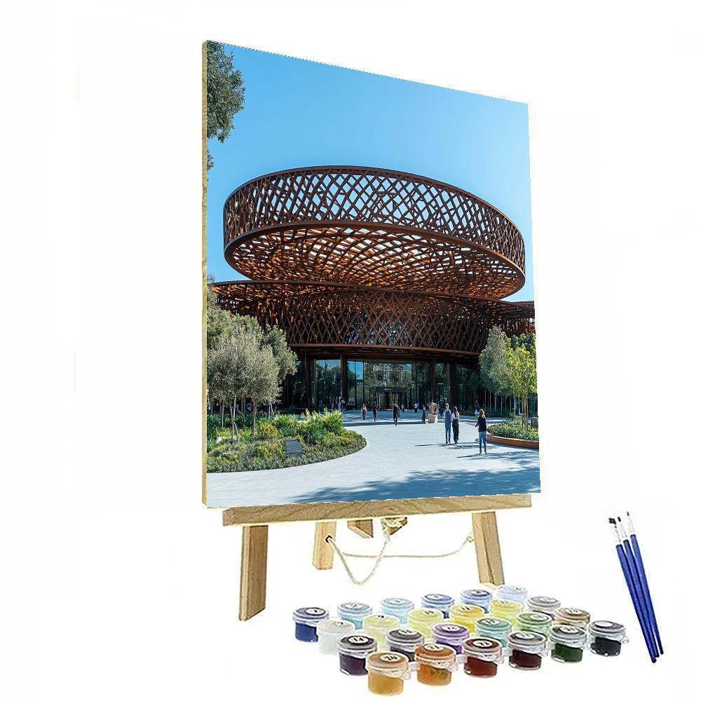 Daylight Geometry At The National Museum Of African American History And Culture Washington DC United States Paint by numbers kits