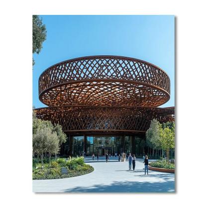 Daylight Geometry At The National Museum Of African American History And Culture Washington DC United States Paint by numbers kits