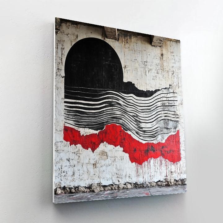 Banksy Inspired Climate Static Anthem Numbered painting kits