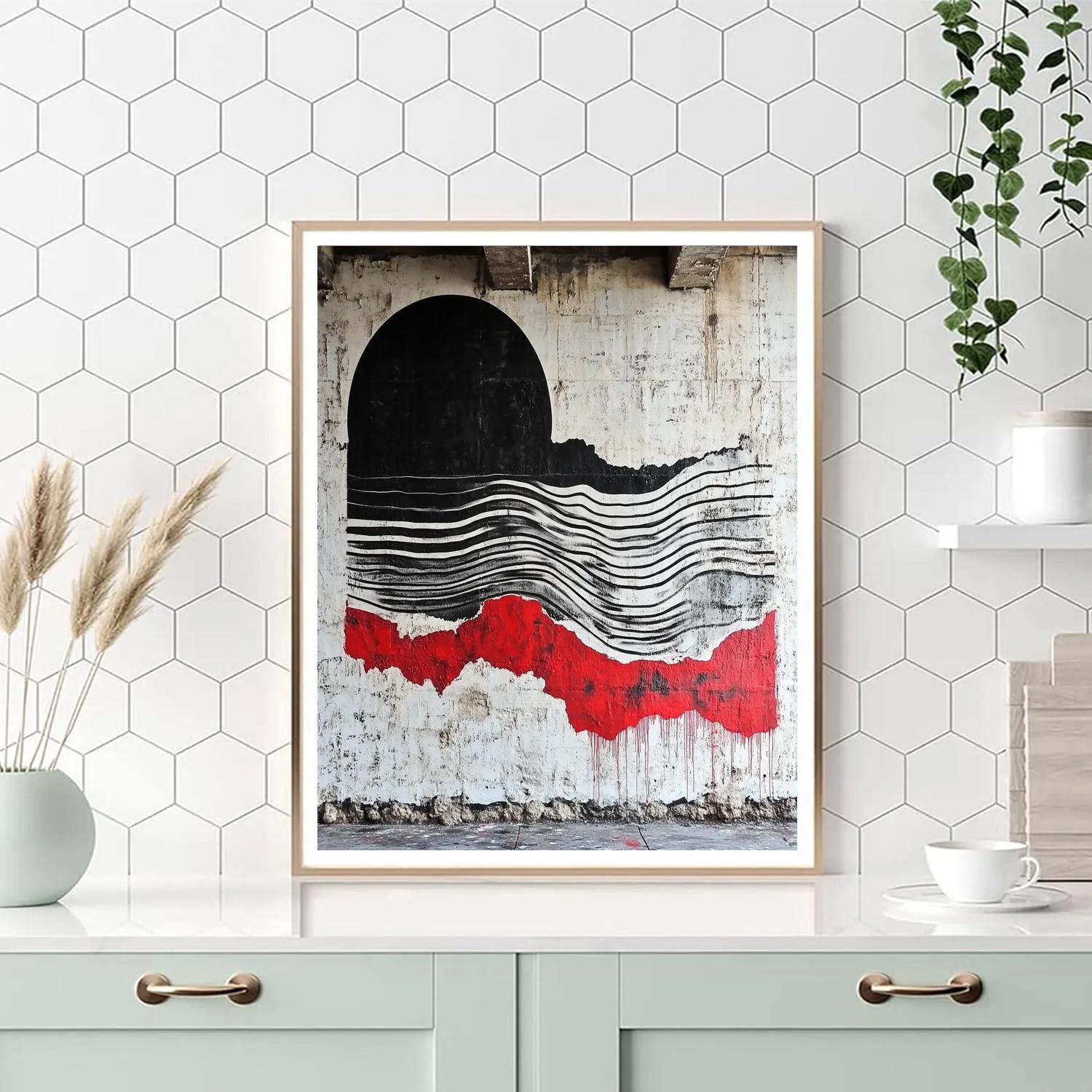 Banksy Inspired Climate Static Anthem Numbered painting kits