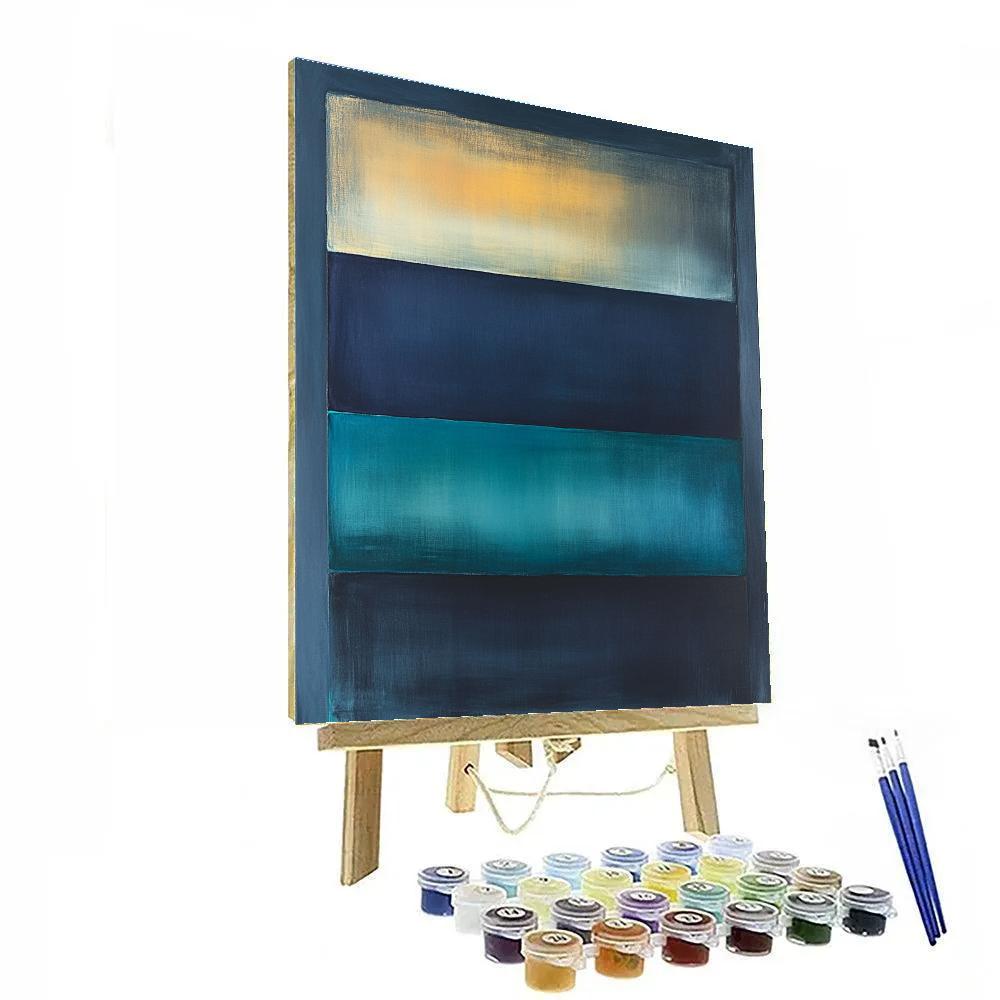 Mark Rothko Inspired Solar Wind Reverie Painting by numbers kit
